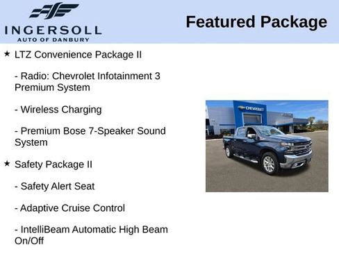 Used 2021 Chevrolet Silverado 1500 LTZ w/ LTZ Premium Package AWD/4WD image 15