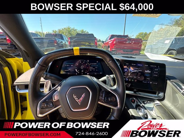 Certified 2021 Chevrolet Corvette Stingray Premium Conv w/ Z51 Performance Package RWD image 12