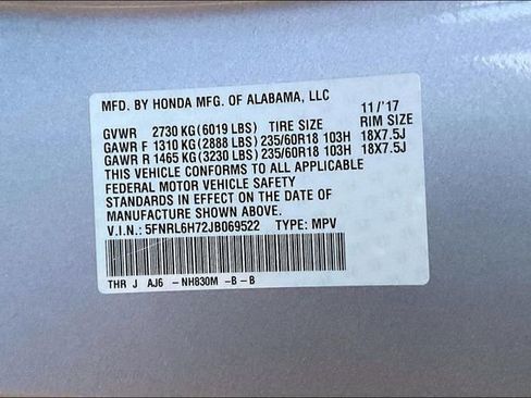 Used 2018 Honda Odyssey EX-L image 14