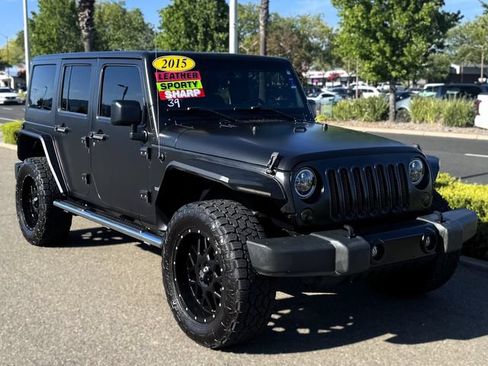 Used 2015 Jeep Wrangler Unlimited Sport AWD/4WD image 3
