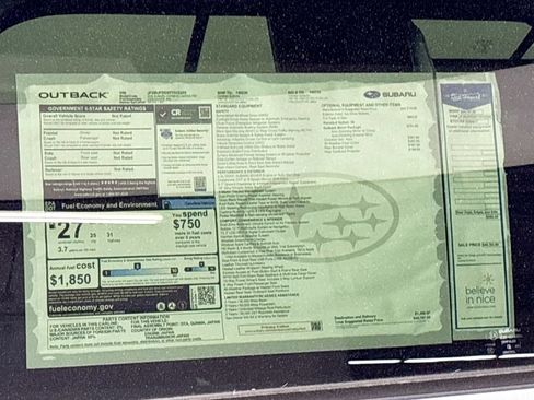 New 2026 Subaru Outback Limited AWD/4WD image 25