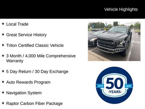 Used 2018 Ford F150 Raptor w/ Equipment Group 802A Luxury AWD/4WD image 5