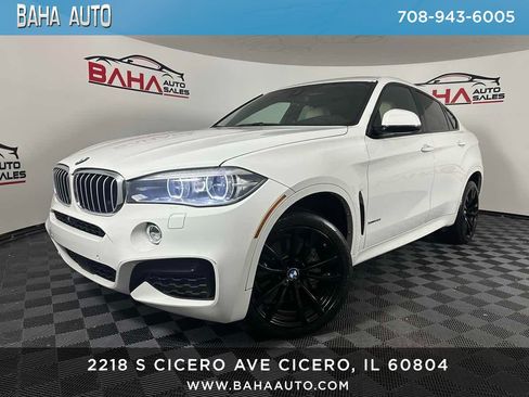 Used 2017 BMW X6 xDrive50i AWD/4WD image 1