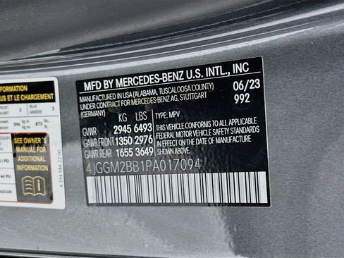 Certified 2023 Mercedes-Benz EQE 350+ SUV image 32
