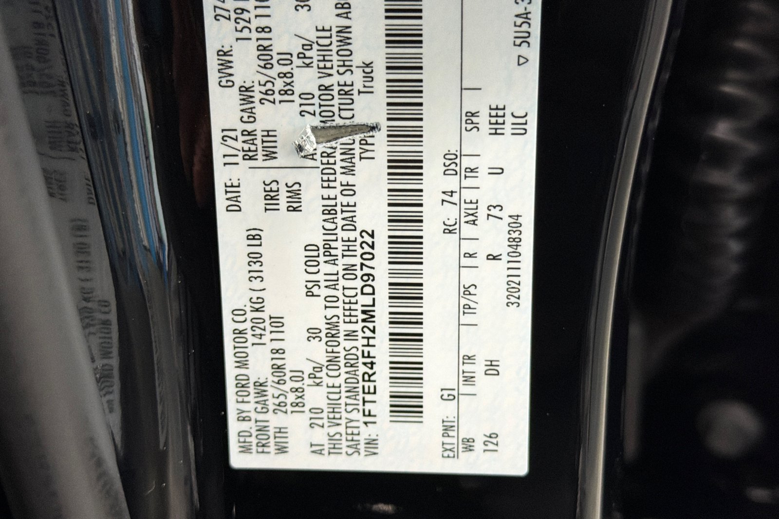 Used 2021 Ford Ranger Lariat w/ Equipment Group 501A High AWD/4WD image 27