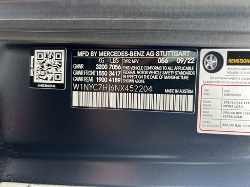 Certified 2022 Mercedes-Benz G 63 AMG 4MATIC image 37