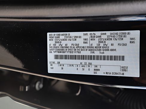 New 2026 Ford F350 Lariat w/ Chrome Package AWD/4WD image 15