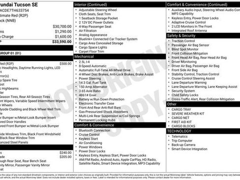 New 2026 Hyundai Tucson SE image 28