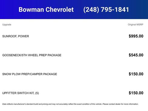 New 2026 Chevrolet Silverado 2500 ZR2 AWD/4WD image 5