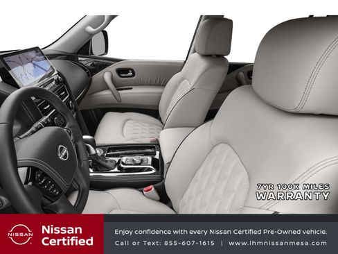 Certified 2024 Nissan Armada Platinum w/ Captain's Chairs Package RWD image 6