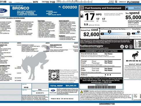 Used 2023 Ford Bronco Badlands AWD/4WD image 4