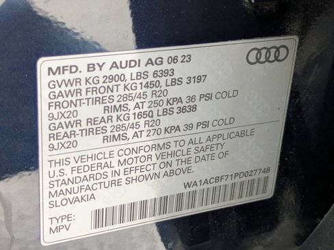 Used 2023 Audi Q7 2.0T Premium w/ Convenience Package AWD/4WD image 17