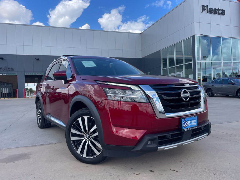Certified 2023 Nissan Pathfinder Platinum w/ Cargo Package AWD/4WD 360° Tour