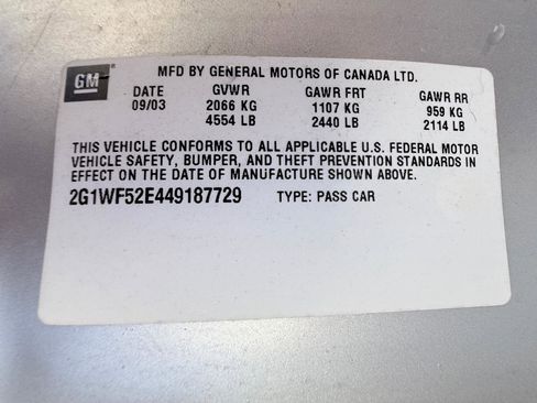 Used 2004 Chevrolet Impala w/ Preferred Equipment Group image 18