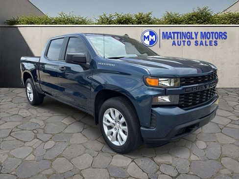 Used 2021 Chevrolet Silverado 1500 Custom RWD image 1