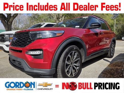 Used 2023 Ford Explorer ST-Line w/ Class IV Trailer Tow Package RWD image 1