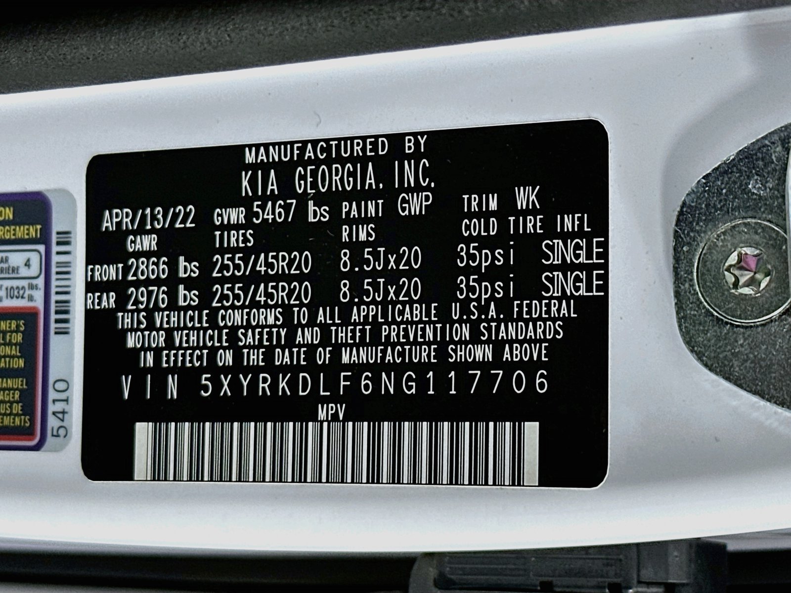 Used 2022 Kia Sorento SX AWD/4WD image 34
