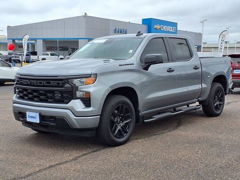 Used 2025 Chevrolet Silverado 1500 Custom w/ LPO, Dark Essentials Package RWD image 4