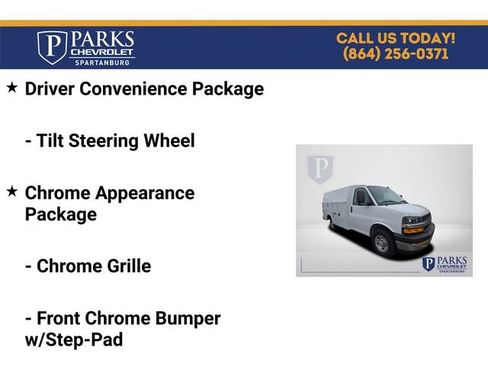 New 2025 Chevrolet Express 3500 w/ Power Convenience Package RWD image 5