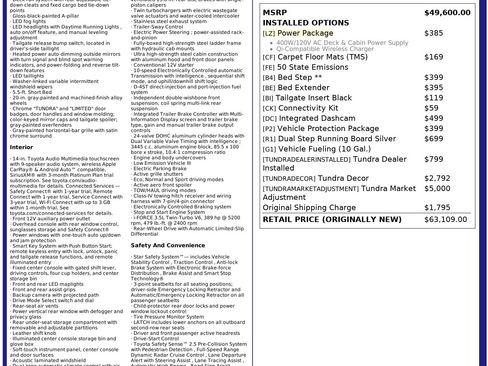 Used 2022 Toyota Tundra Limited w/ Power Package image 3