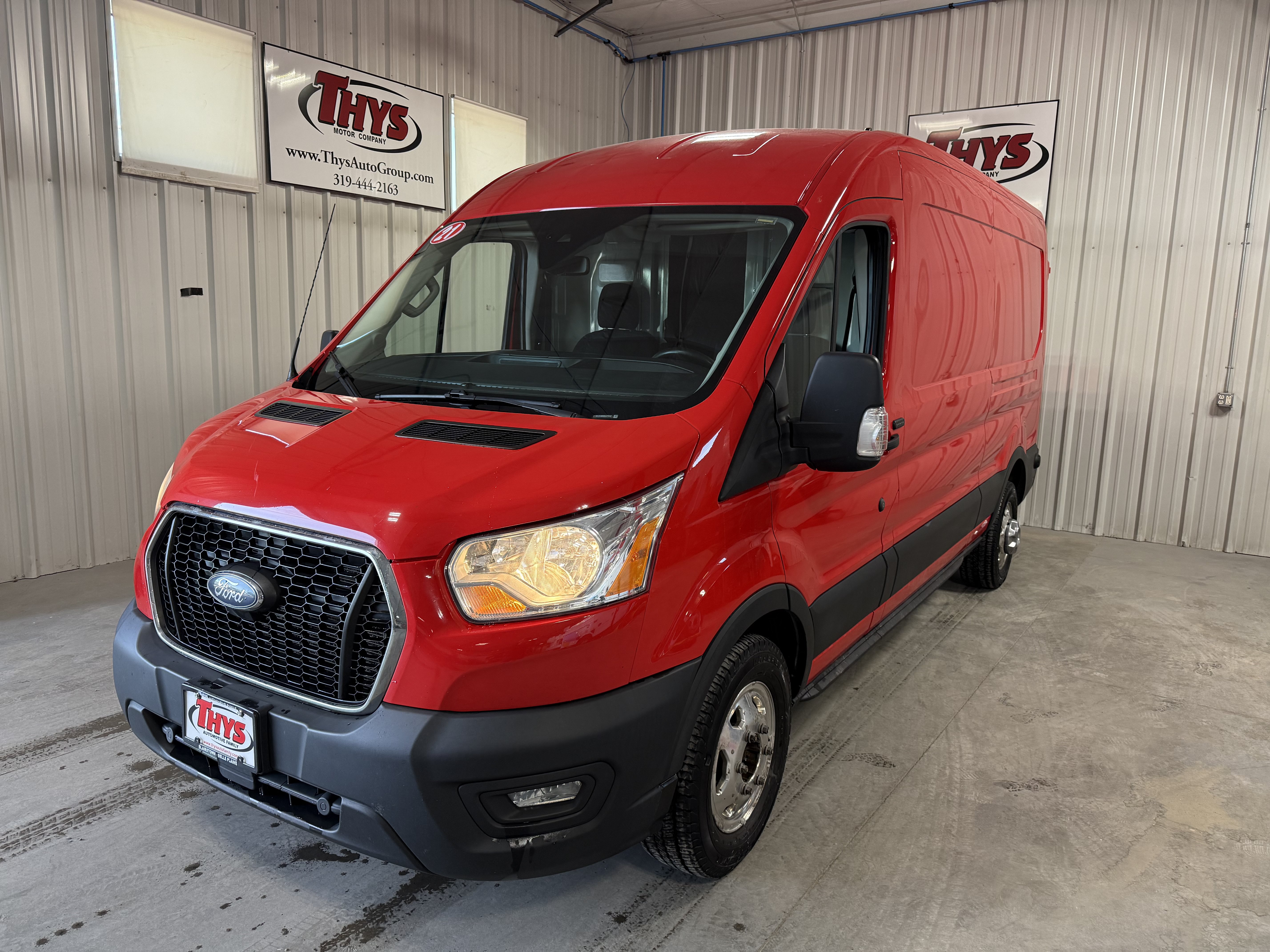Used 2021 Ford Transit 250 Medium Roof AWD w/ Interior Upgrade Package image 14