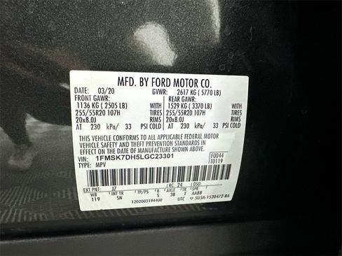 Used 2020 Ford Explorer XLT w/ Equipment Group 202A image 37