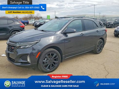 Used 2023 Chevrolet Equinox RS w/ RS Leather Package AWD/4WD image 1