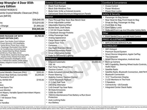New 2026 Jeep Wrangler Unlimited Sport AWD/4WD image 44