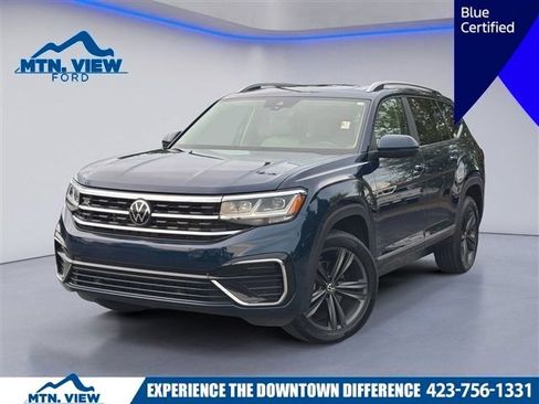 Used 2022 Volkswagen Atlas SEL R-Line AWD/4WD image 1