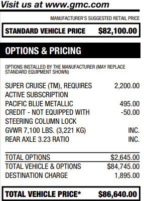 Used 2023 GMC Sierra 1500 Denali Ultimate AWD/4WD image 2