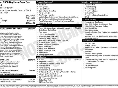 Used 2023 RAM 1500 Big Horn AWD/4WD image 12