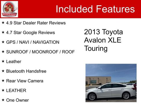 Used 2013 Toyota Avalon XLE Touring image 5