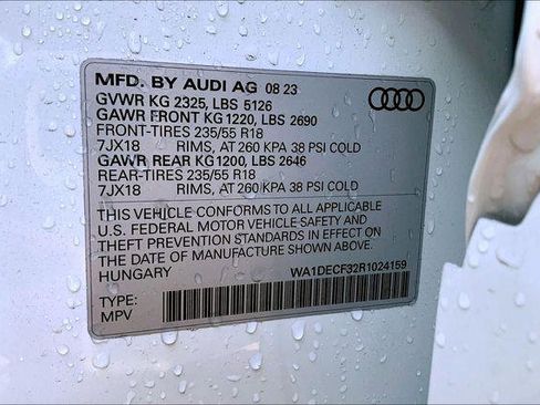 Certified 2024 Audi Q3 2.0T Premium w/ Convenience Package AWD/4WD image 32