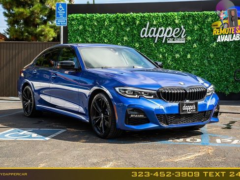 Used 2021 BMW 330e w/ M Sport Package RWD image 3