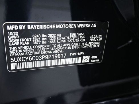 Used 2023 BMW X6 xDrive40i w/ M Sport Package image 18