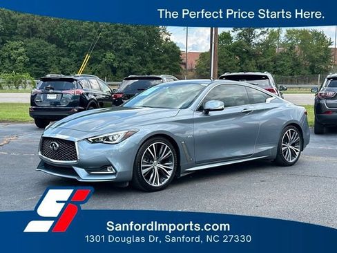 Used 2018 INFINITI Q60 3.0t Luxe w/ Sensory Package 3.0T Luxe RWD image 1