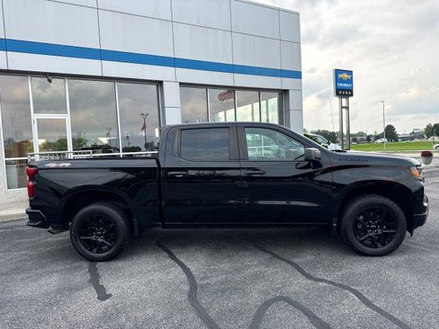 Used 2023 Chevrolet Silverado 1500 Custom w/ LPO, Dark Essentials Package AWD/4WD image 2