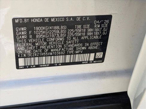 Certified 2027 Honda HR-V Sport image 25