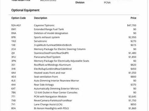 Used 2011 Porsche Cayenne Sport Utility 4D image 40
