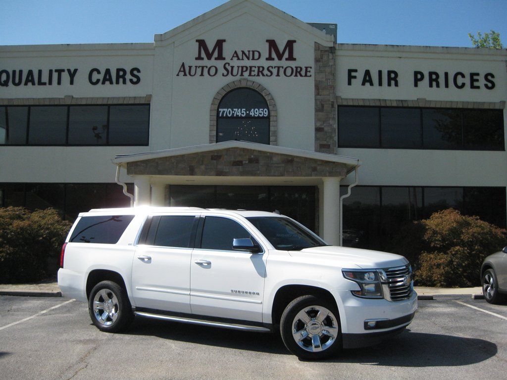 Used 2015 Chevrolet Suburban LTZ w/ Max Trailering Package AWD/4WD image 1