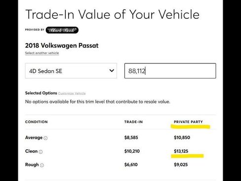 Used 2018 Volkswagen Passat 2.0T SE image 22