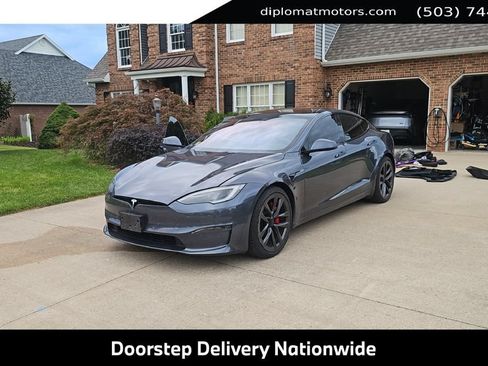 Used 2023 Tesla Model S Plaid AWD/4WD image 1