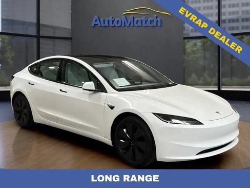 Used 2025 Tesla Model 3 Long Range RWD image 1