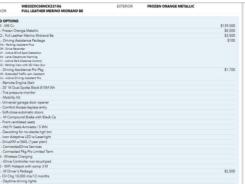 Used 2022 BMW M8 Competition w/ M Driver's Package image 4