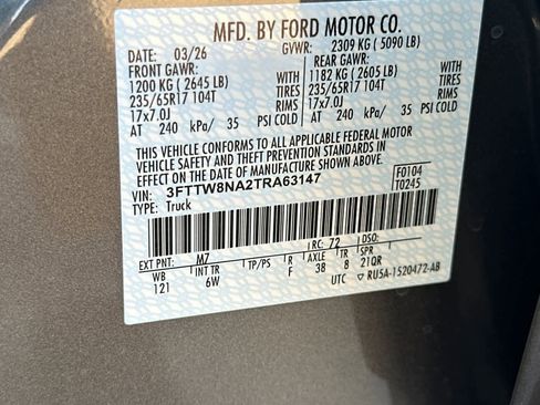 New 2026 Ford Maverick Tremor AWD/4WD image 29