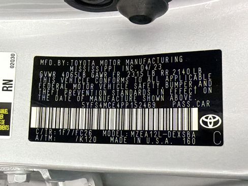 Used 2023 Toyota Corolla SE FWD image 16