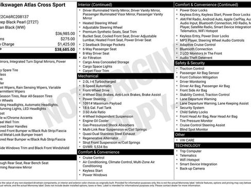 Used 2024 Volkswagen Atlas Cross Sport SE image 11