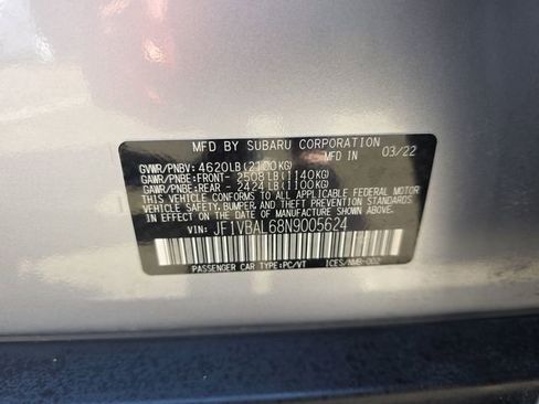 Used 2022 Subaru WRX Limited AWD/4WD image 16