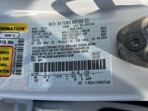 New 2025 Ford Bronco Sport Badlands w/ Sasquatch Badlands Package image 42