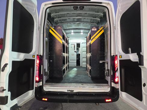 Used 2021 Ford Transit 350 148 High Roof Extended DRW w/ Load Area Protection Package RWD image 42